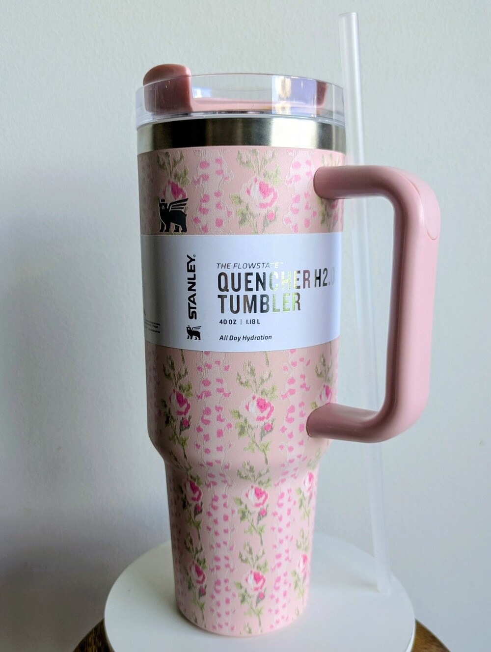 LoveShackFancy Stanley | Quencher H2O Tumbler 40 Oz | Blooming Heirloom | NWT